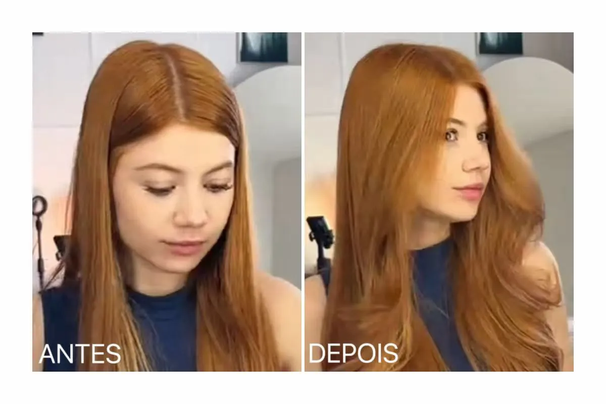 Antes e depois — resultado 5